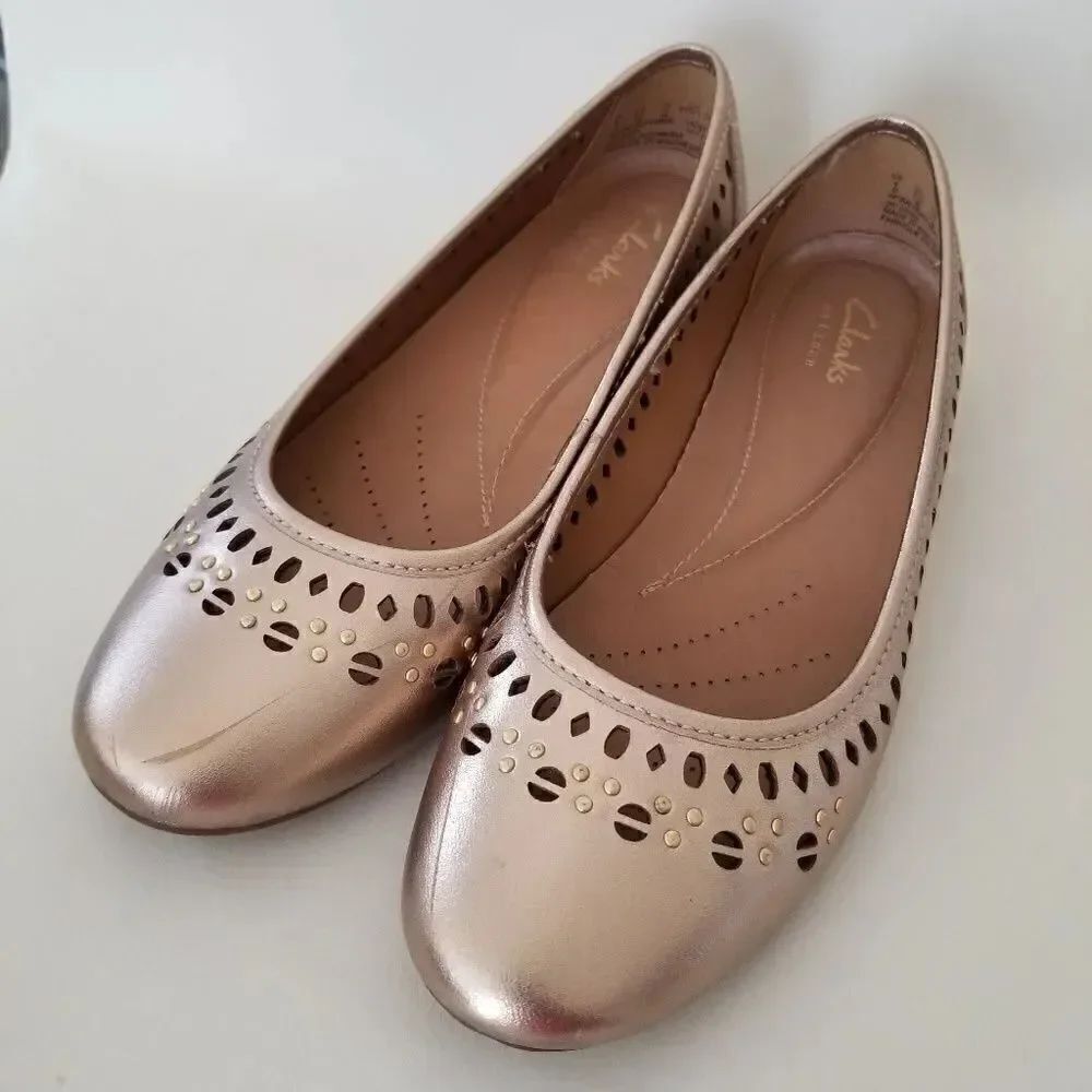 Clarks Artisan Gold Sandal 6.5